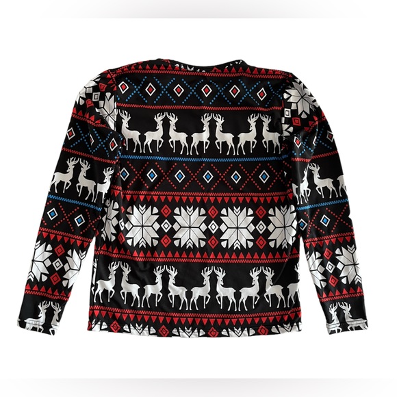 ViCherub Boys 2-Piece Thermal Underlayer Set, Holiday Pattern, Size L - Picture 3 of 7